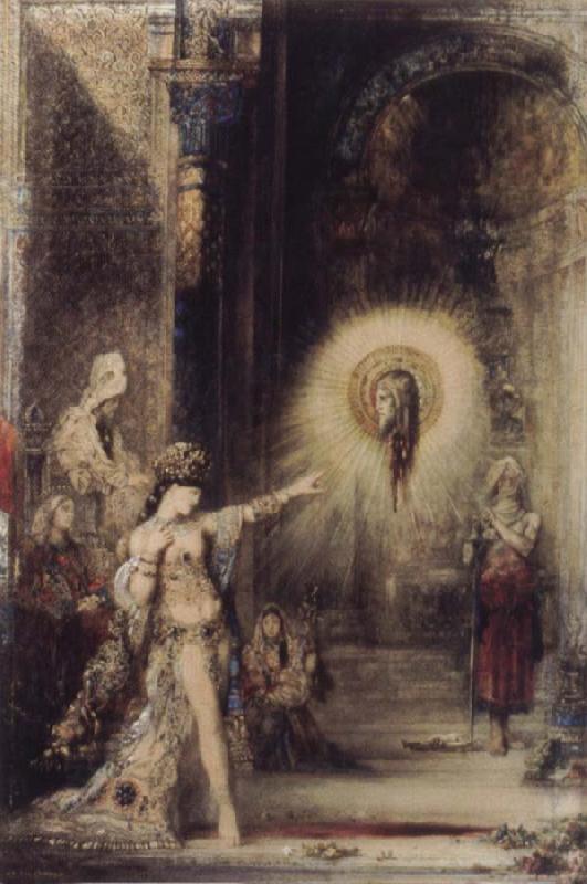 Gustave Moreau The Apparition oil painting image